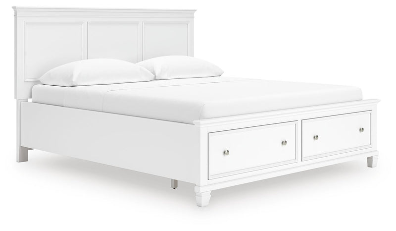 Fortman California King Panel Storage Bed