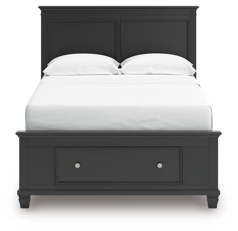 Lanolee Full Panel Storage Bed