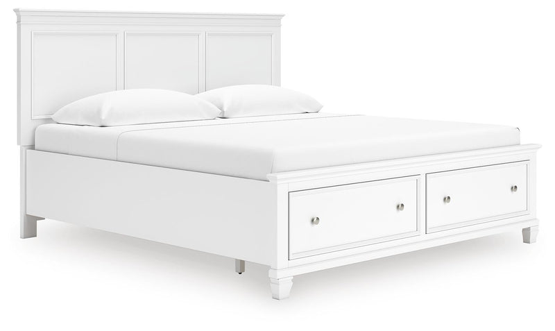 Fortman King Panel Storage Bed