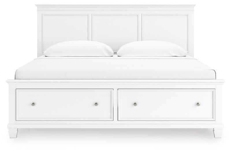 Fortman King Panel Storage Bed