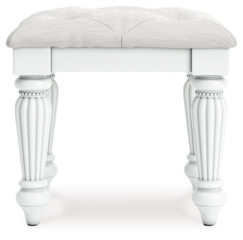 Kozlani Vanity Upholstered Stool