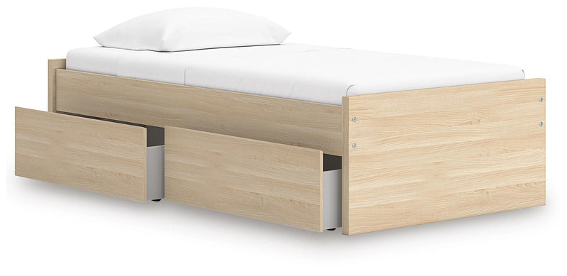 Onita Twin Platform Bed with 1 Side Storage