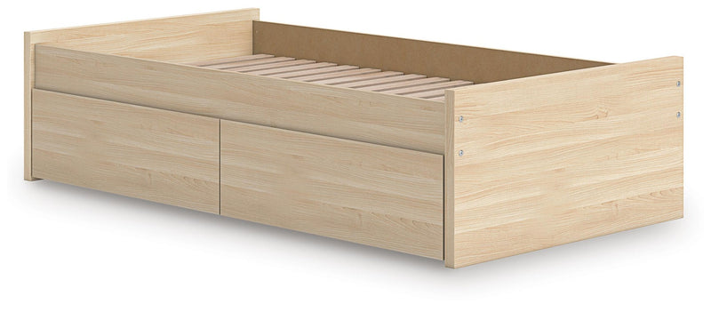 Onita Twin Platform Bed with 1 Side Storage