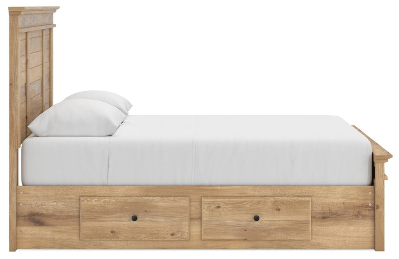 Makidern Queen Panel Storage Bed