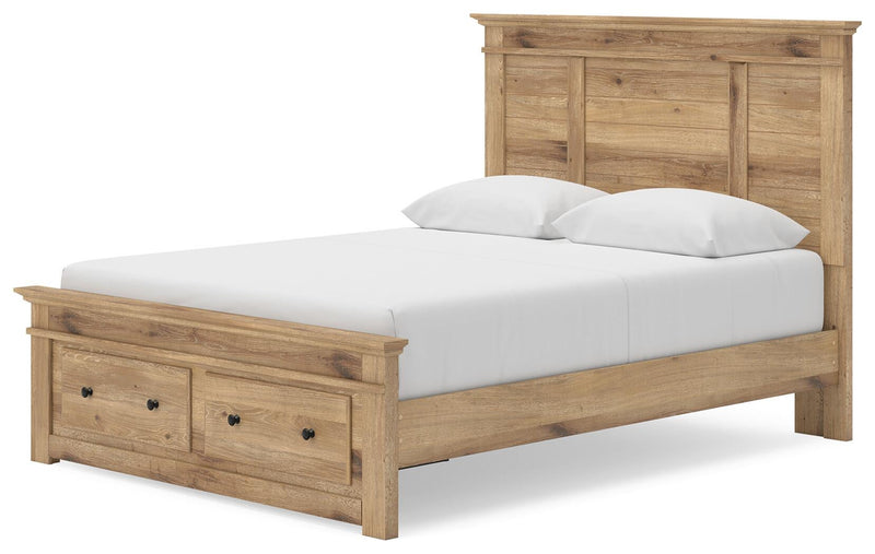 Makidern Queen Panel Storage Bed