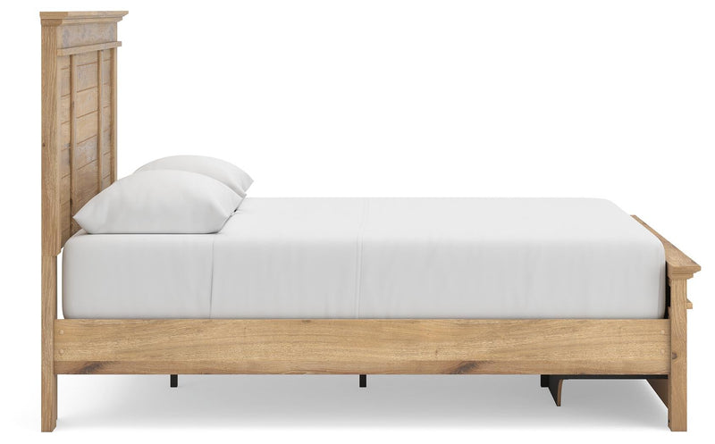 Makidern Queen Panel Storage Bed