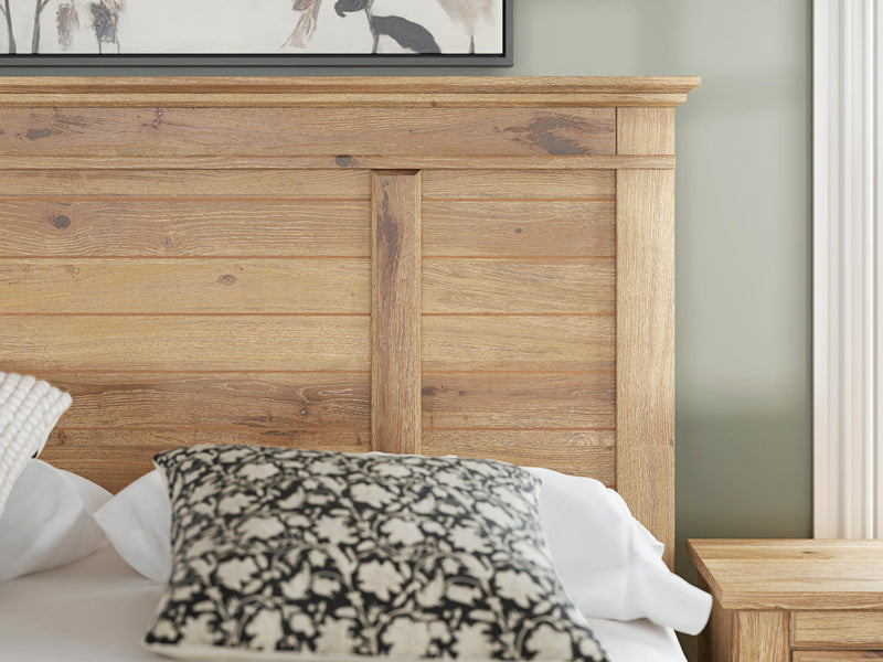 Makidern Queen Panel Storage Bed
