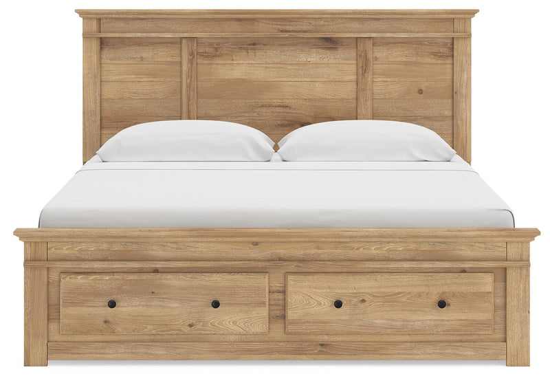 Makidern King Panel Storage Bed