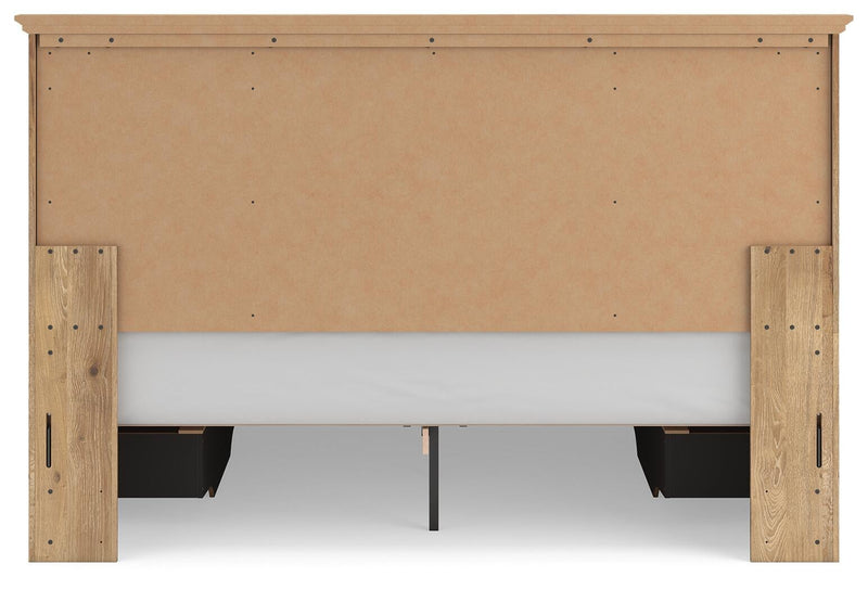 Makidern King Panel Storage Bed