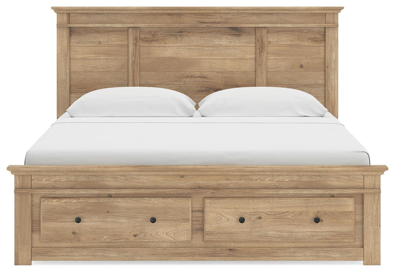 Makidern King Panel Storage Bed