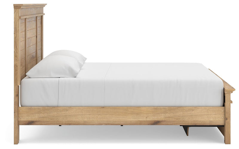 Makidern King Panel Storage Bed