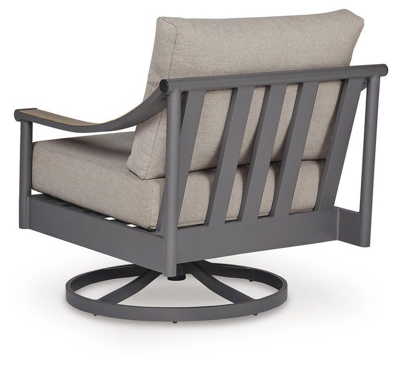 Ocean Beach Swivel Lounge w/ Cushion