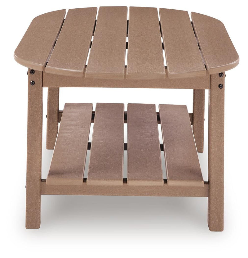 Grover Beach Oval Cocktail Table