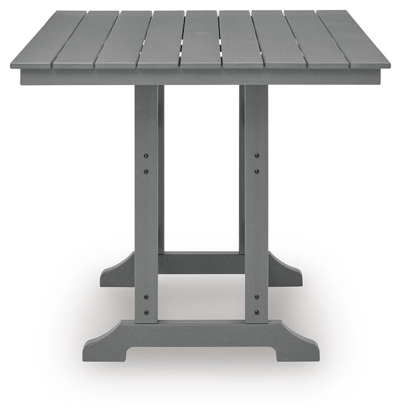 Sanctuary Beach Square Counter TBL w/UMB OPT