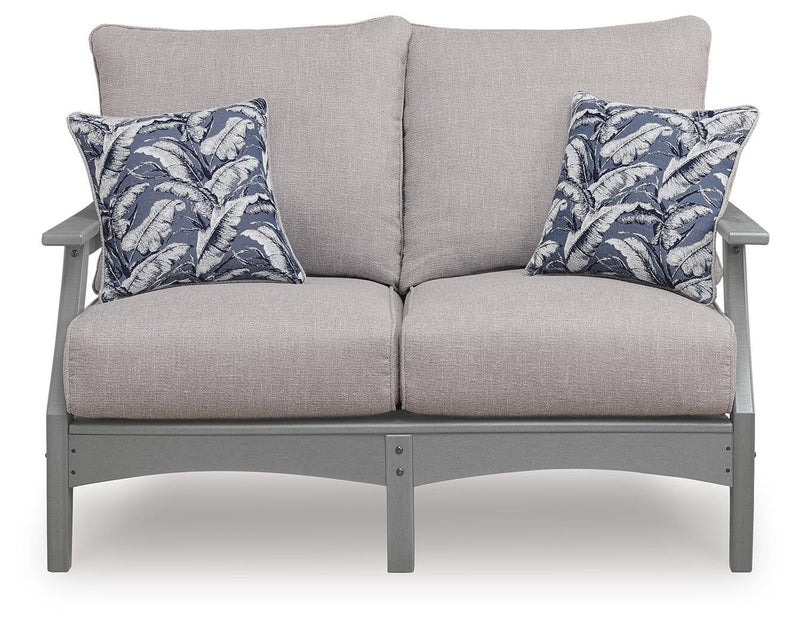 Cove Beach Loveseat w/Cushion