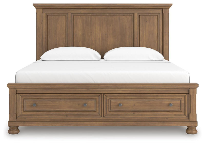 Feddinger King Panel Storage Bed