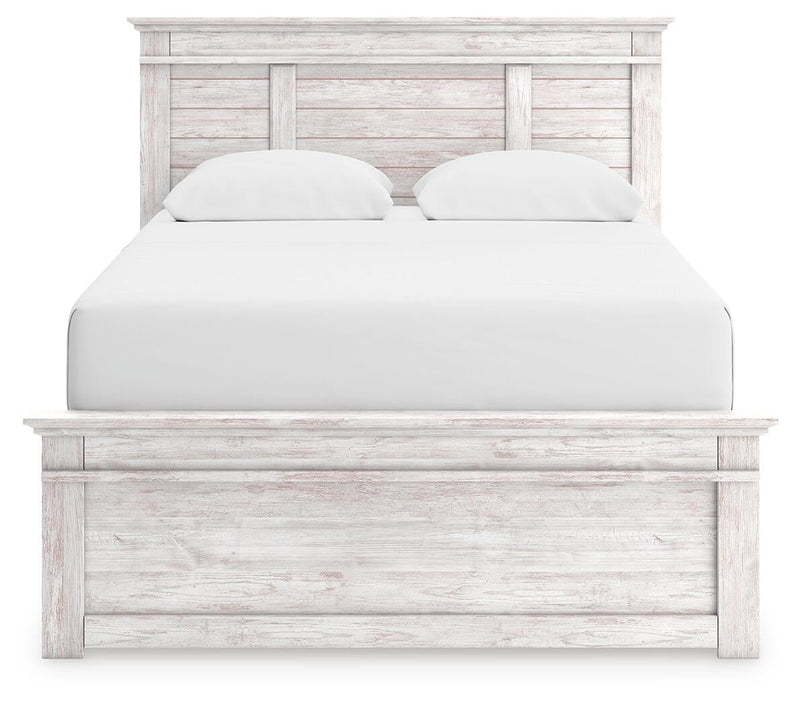 Makidern Queen Panel Bed