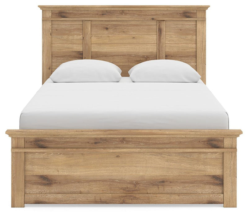 Makidern Queen Panel Bed