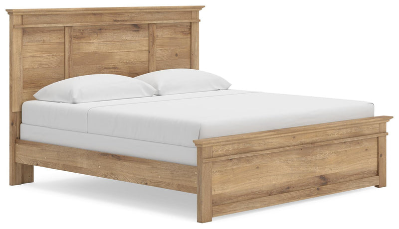 Makidern King Panel Bed