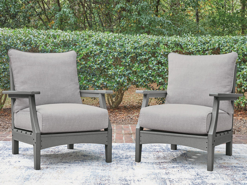 Cove Beach Lounge Chair w/Cushion (2/CN)
