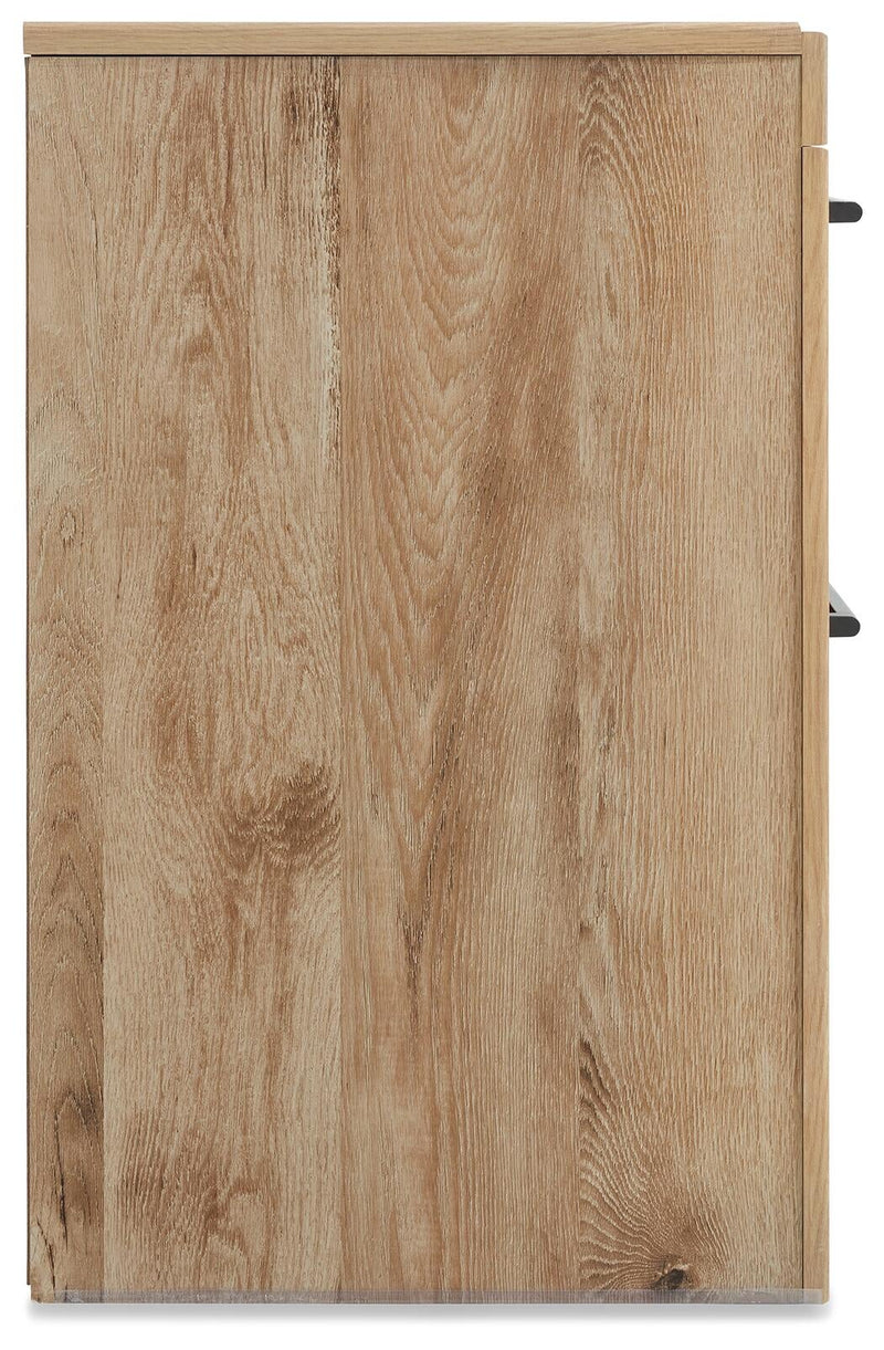 Hyanna Queen Panel Bed, Dresser, Mirror, Chest and Nightstand
