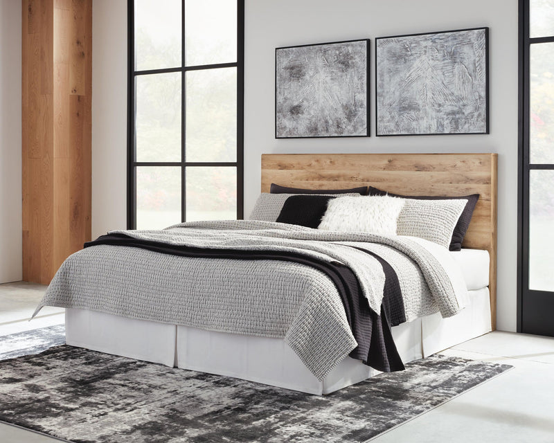 Hyanna King Panel Headboard, Dresser, Mirror and Nightstand