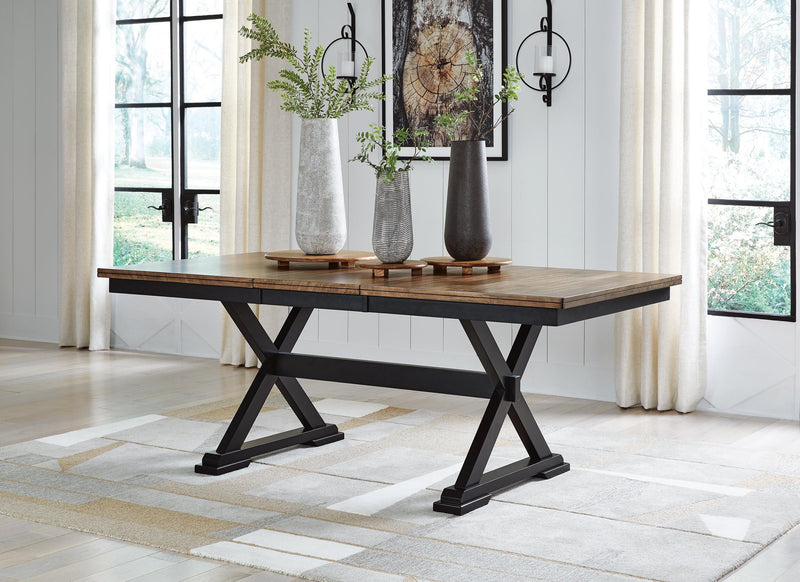 Wildenauer Dining Table and 8 Chairs