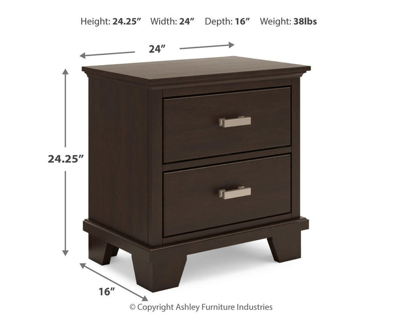 Covetown Twin Panel Bed, Dresser, Mirror, Chest and Nightstand