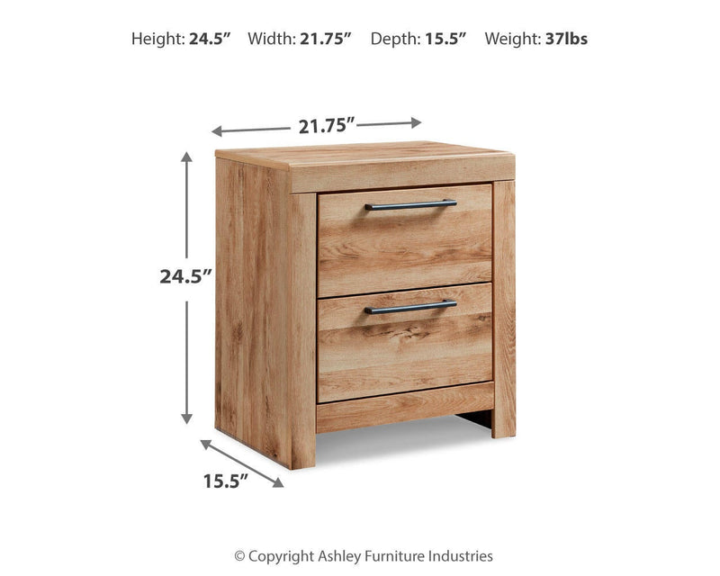 Hyanna Full Panel Bed, Dresser, Mirror, Chest and Nightstand