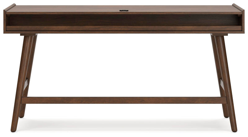 Lyncott Home Office Desk with Chair and Storage