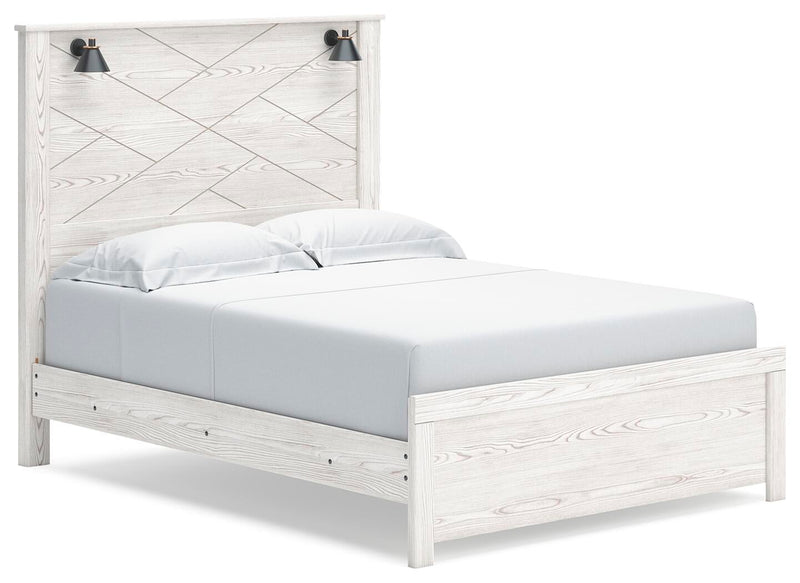 Gerridan Queen Panel Bed, Dresser, Mirror, Chest and Nightstand