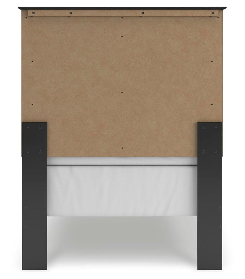 Maribel Twin Panel Bed, Dresser, Mirror and Nightstand
