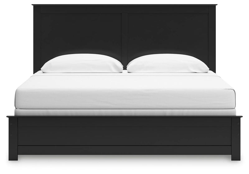 Maribel King Panel Bed, Dresser and Mirror