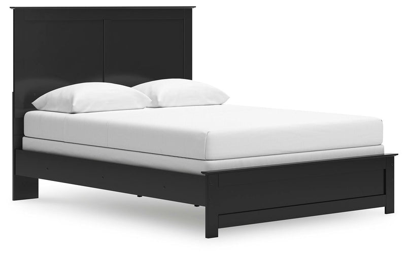 Maribel Queen Panel Bed, Dresser, Mirror and Nightstand