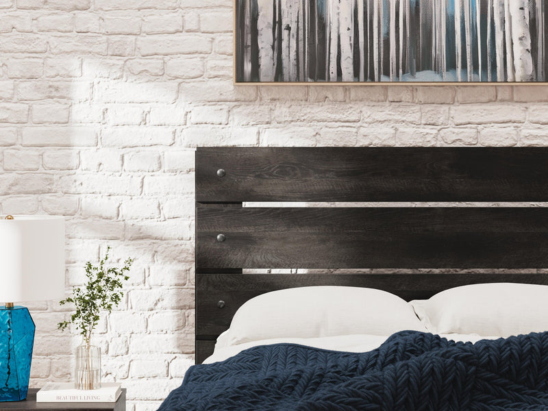Delmorta Twin Panel Bed with Storage, Dresser, Mirror, Chest and Nightstand