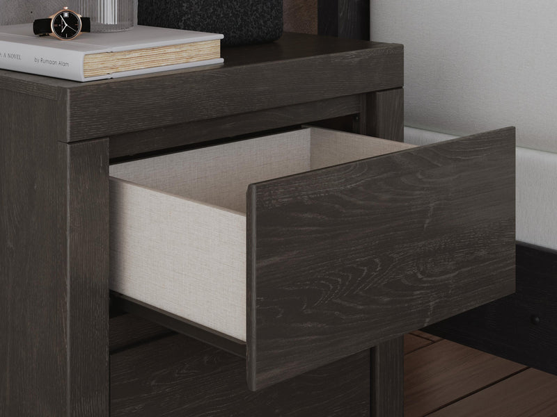 Parlayon Queen Panel Bed, Dresser, Mirror and Nightstand