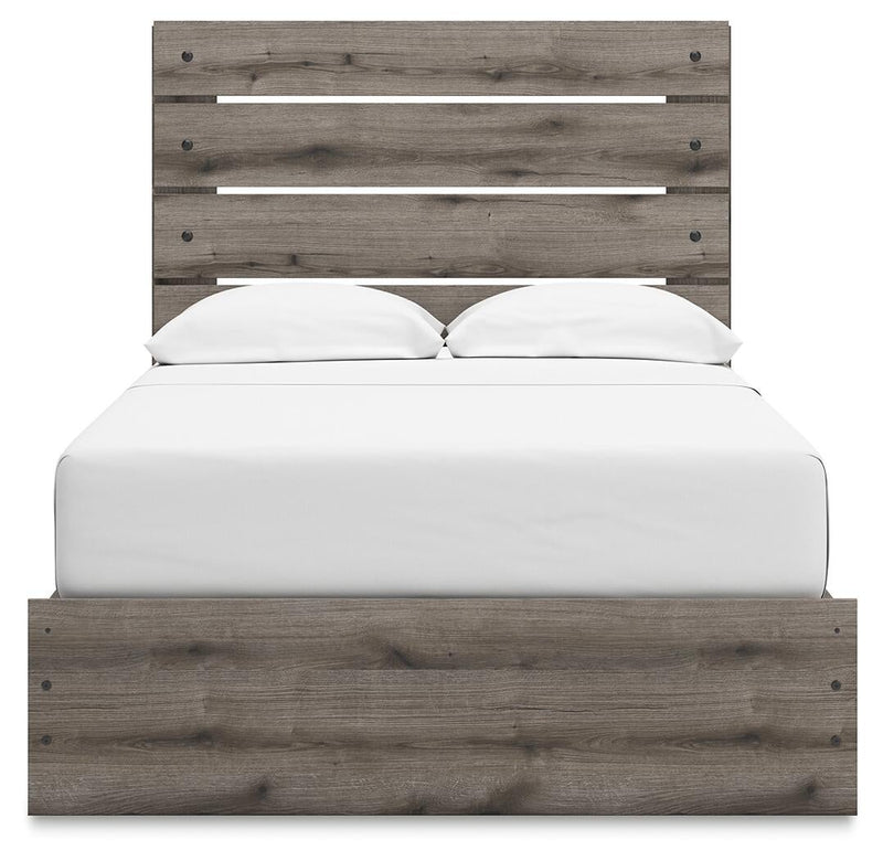 Urbanoore Full Panel Bed with Storage, Dresser, Mirror, Chest and Nightstand