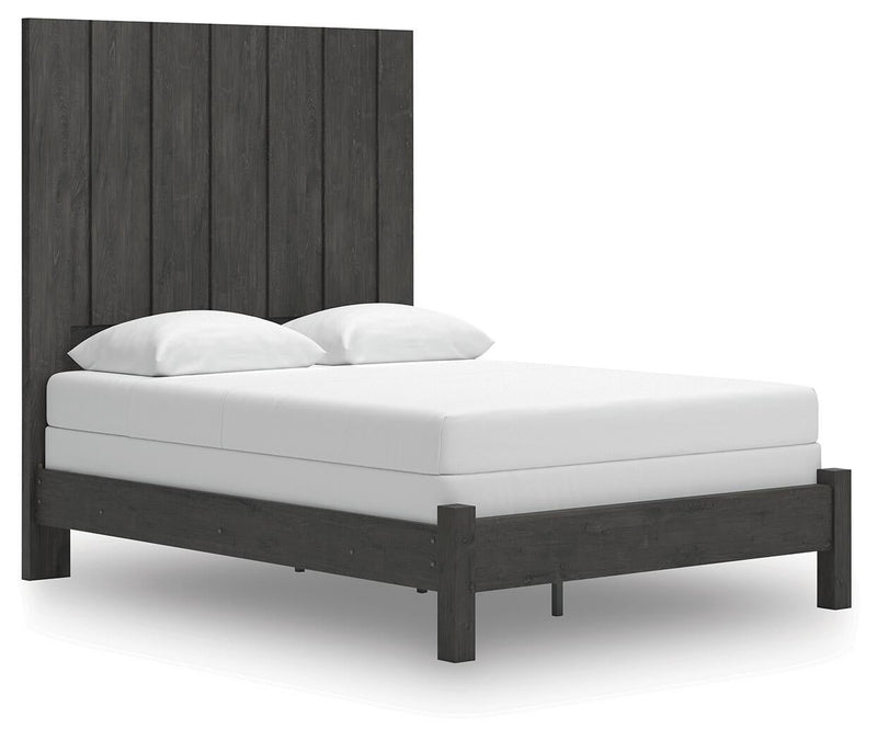 Parlayon Queen Panel Bed, Dresser and Mirror