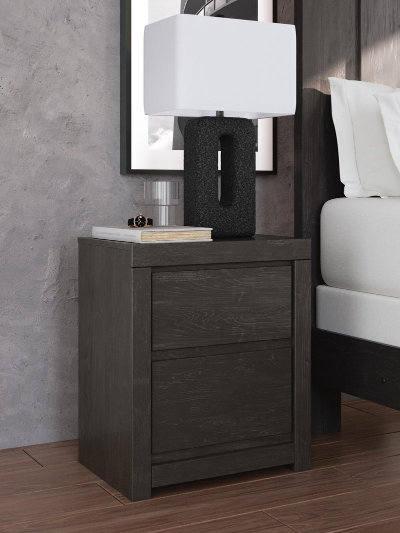 Parlayon Queen Panel Bed, Dresser, Mirror, Chest and Nightstand
