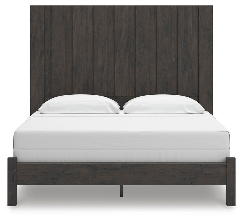 Parlayon King Panel Bed, Dresser and Mirror