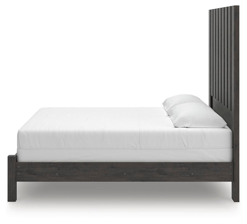 Parlayon King Panel Bed, Dresser and Mirror