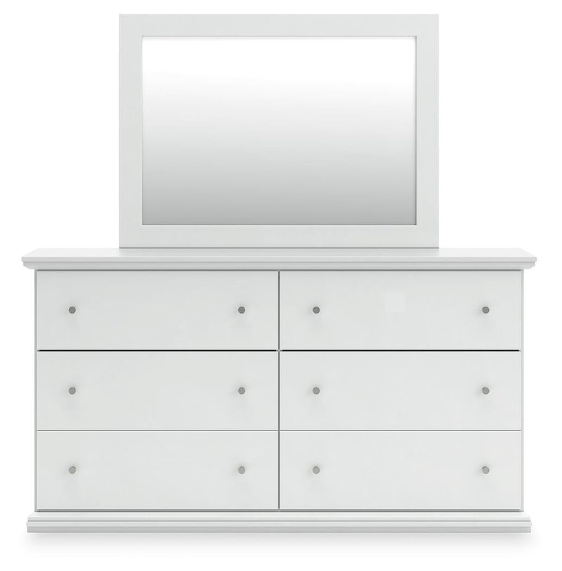 Bostwick Shoals King Panel Bed, Dresser, Mirror, Chest and Nightstand