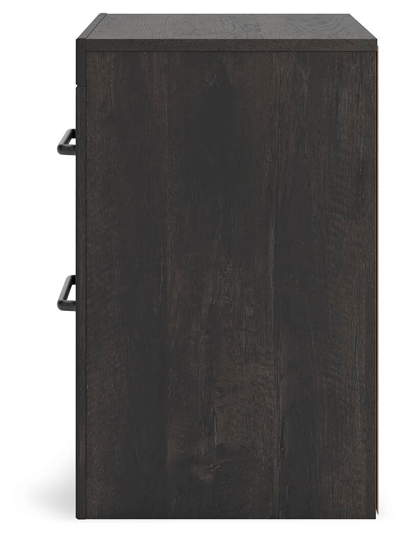 Delmorta Full Panel Bed, Dresser, Mirror and Nightstand