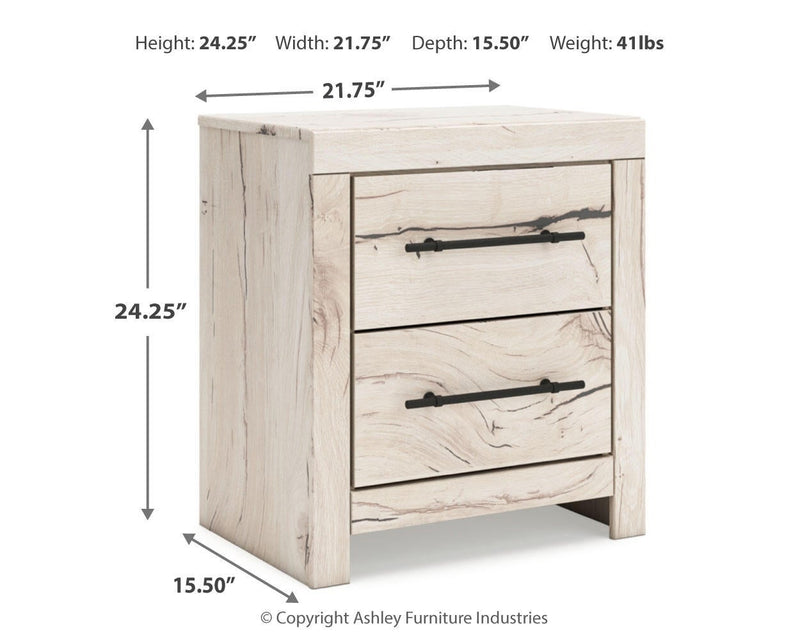 Lawroy Full Panel Headboard, Dresser, Mirror, Chest and Nightstand