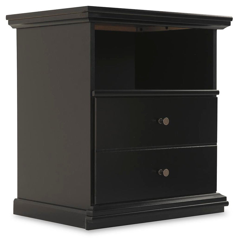 Maribel King Panel Bed, Dresser, Mirror, Chest and Nightstand