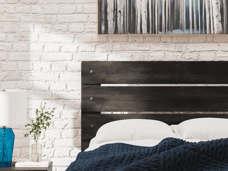 Delmorta Twin Panel Storage Bed, Dresser, Mirror and Nightstand