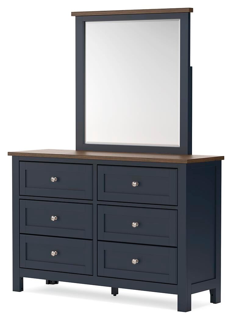 Landocken Queen Panel Headboard, Dresser, Mirror and Nightstand