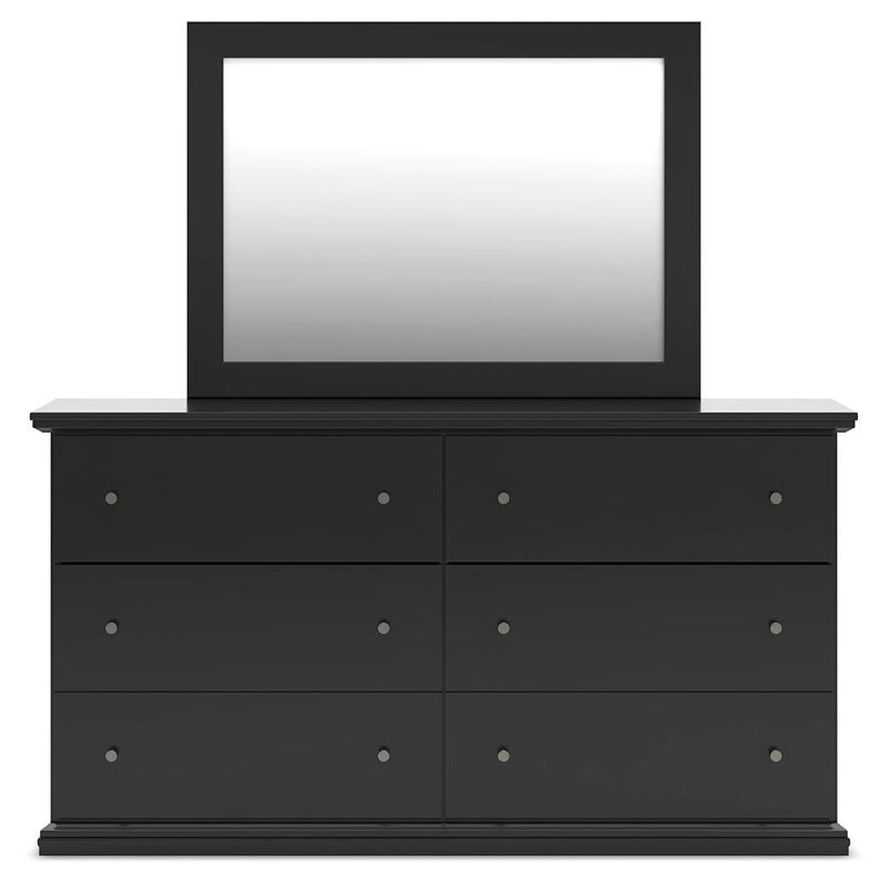 Maribel Full Panel Bed, Dresser, Mirror, Chest and Nightstand