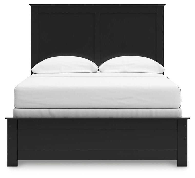 Maribel Full Panel Bed, Dresser, Mirror, Chest and Nightstand