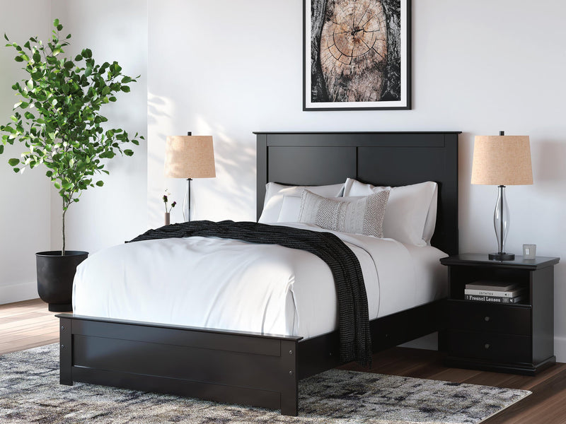 Maribel Full Panel Bed, Dresser, Mirror, Chest and Nightstand